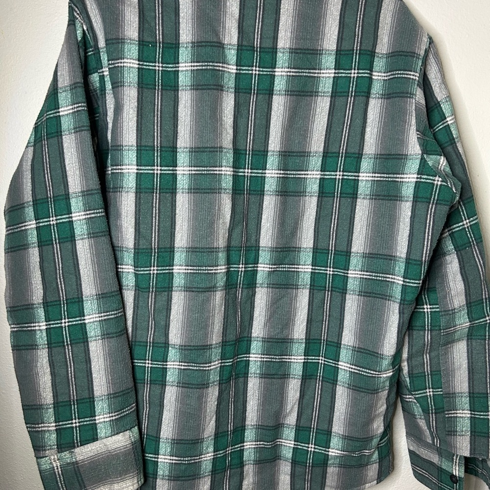 Vintage Sears Fieldmaster Perma Prest Plaid Flannel S… - Gem